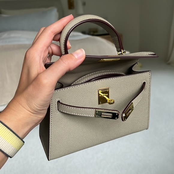 Mini crossbody top handle bag - Picture 3 of 3